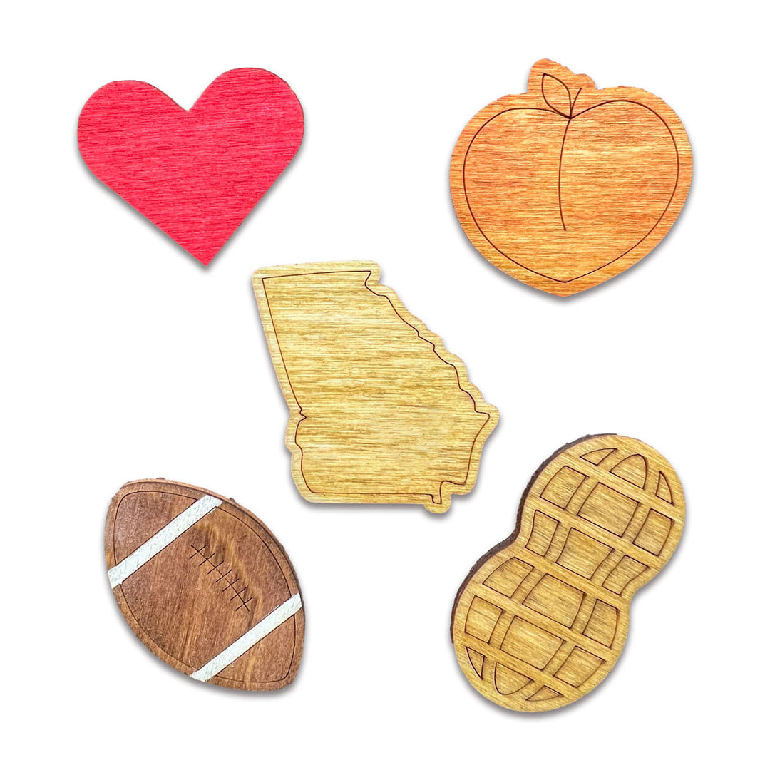 Georgia Magnets Set