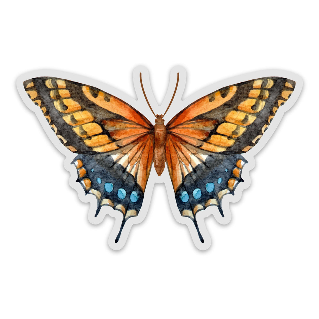 Watercolor Butterfly Sticker