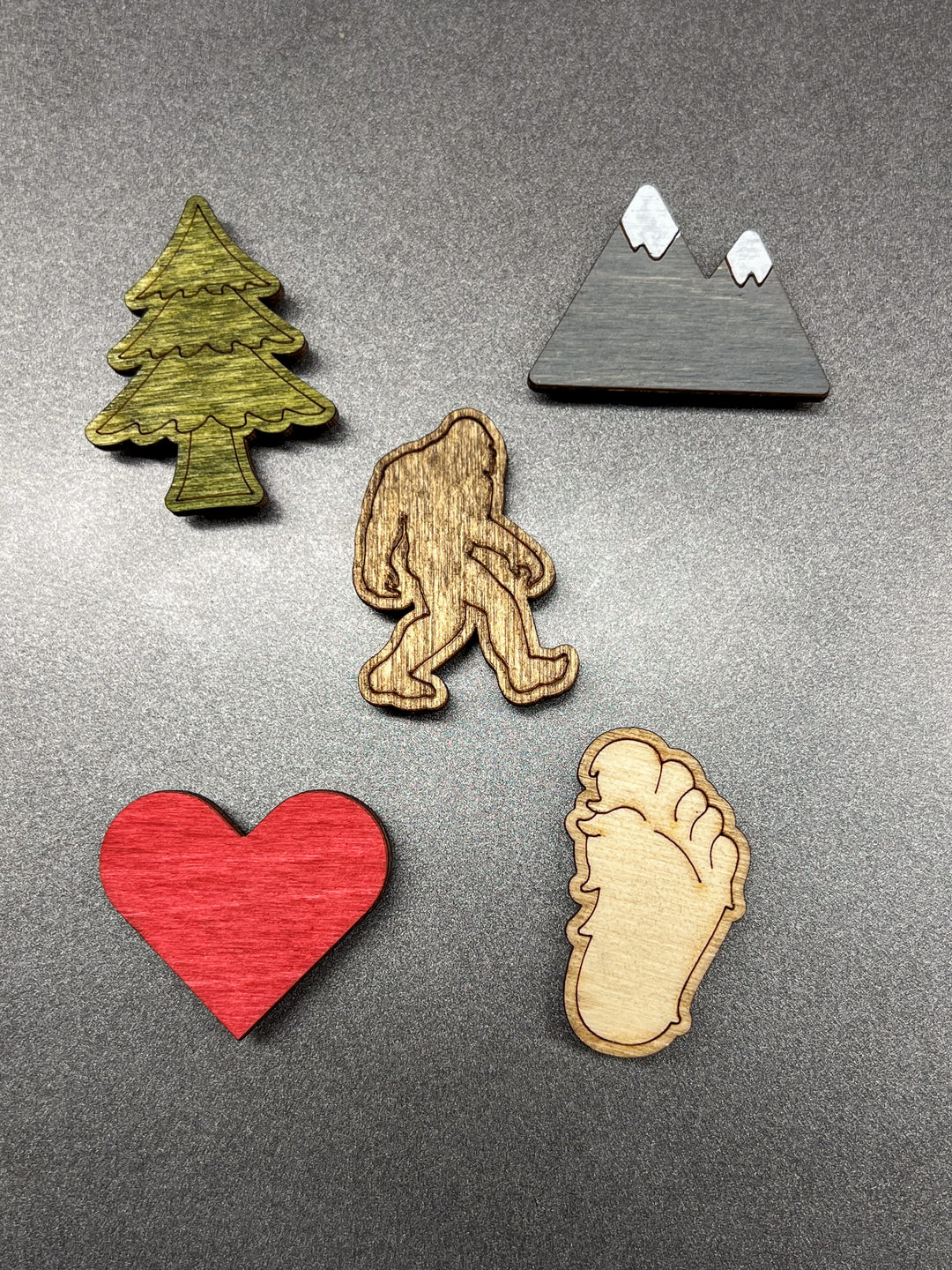 Bigfoot Magnets Set