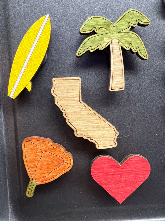 California CA - Socal Magnets Set