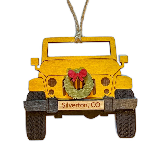 Jeep Ornament 4x4