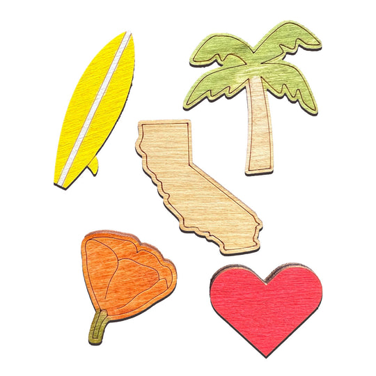 California CA - Socal Magnets Set