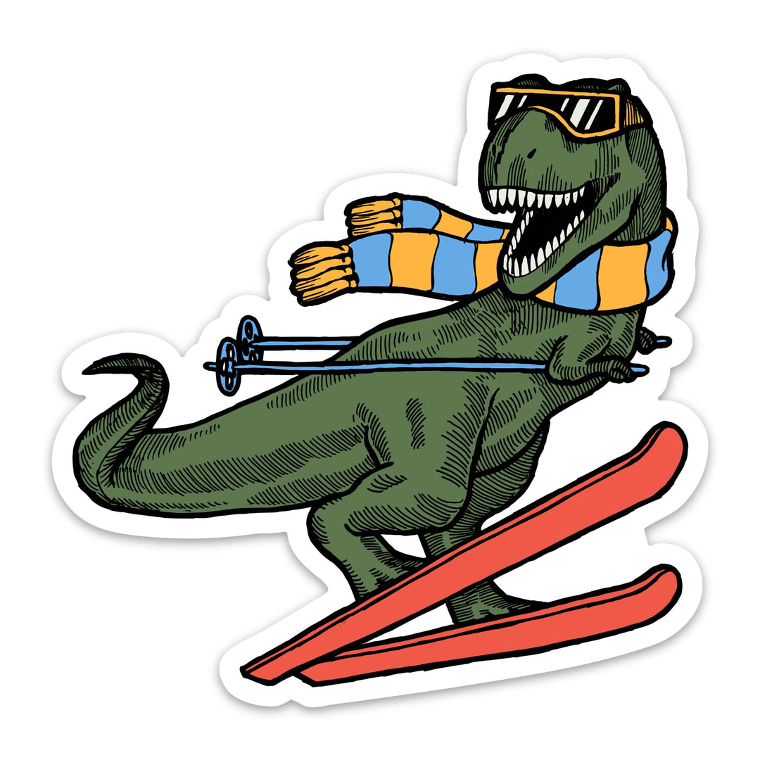 Trex Sticker - Skier